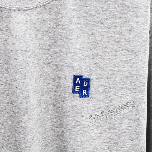 Ader專櫃2023SS新款刺繡短袖T恤 男女同款 tzy2814